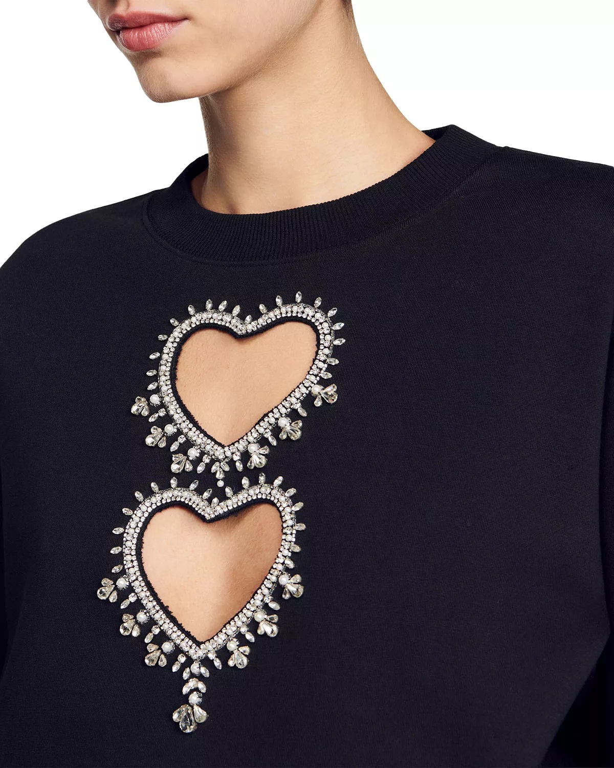 Lova Embellished Cutout Sweatshirt - 4