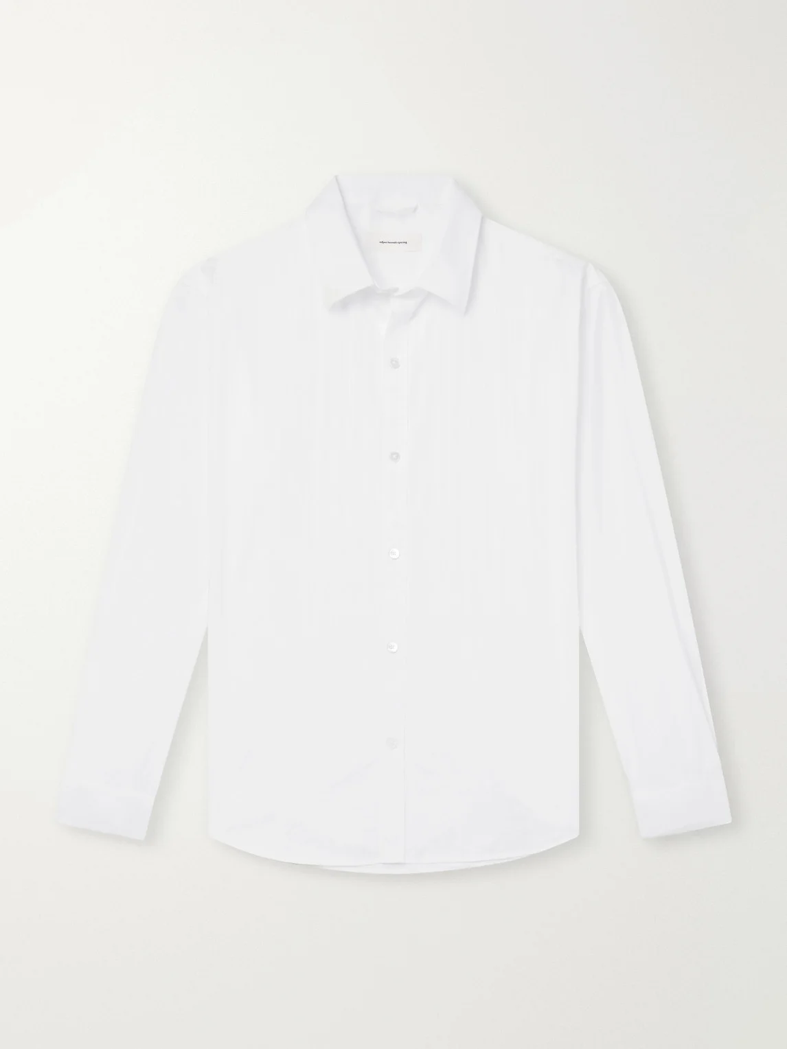 Auditorium Striped Cotton-Mélange Shirt - 1