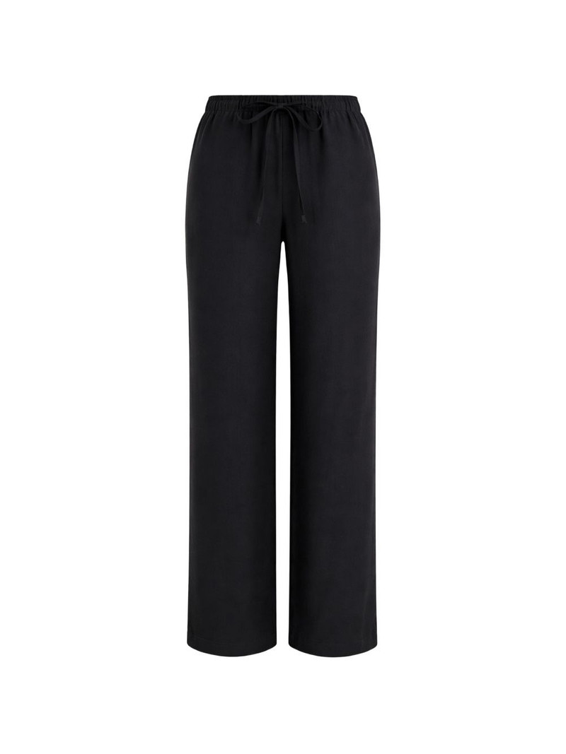 Olina drawstring linen trousers 1