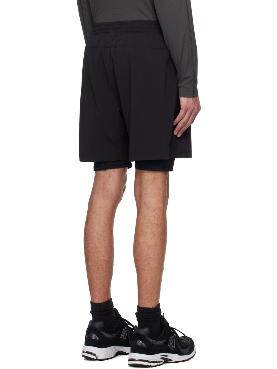 Black 4-Way Combo 7 Training Shorts - 3