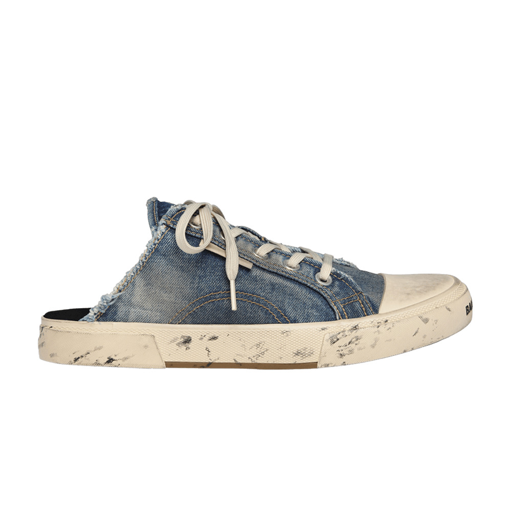 Balenciaga Paris Sneaker Mule 'Destroyed - Denim' - 1