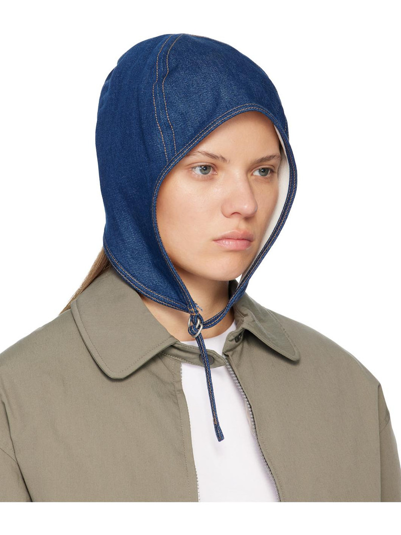 Acne Studios Navy Cinch Hat outlook