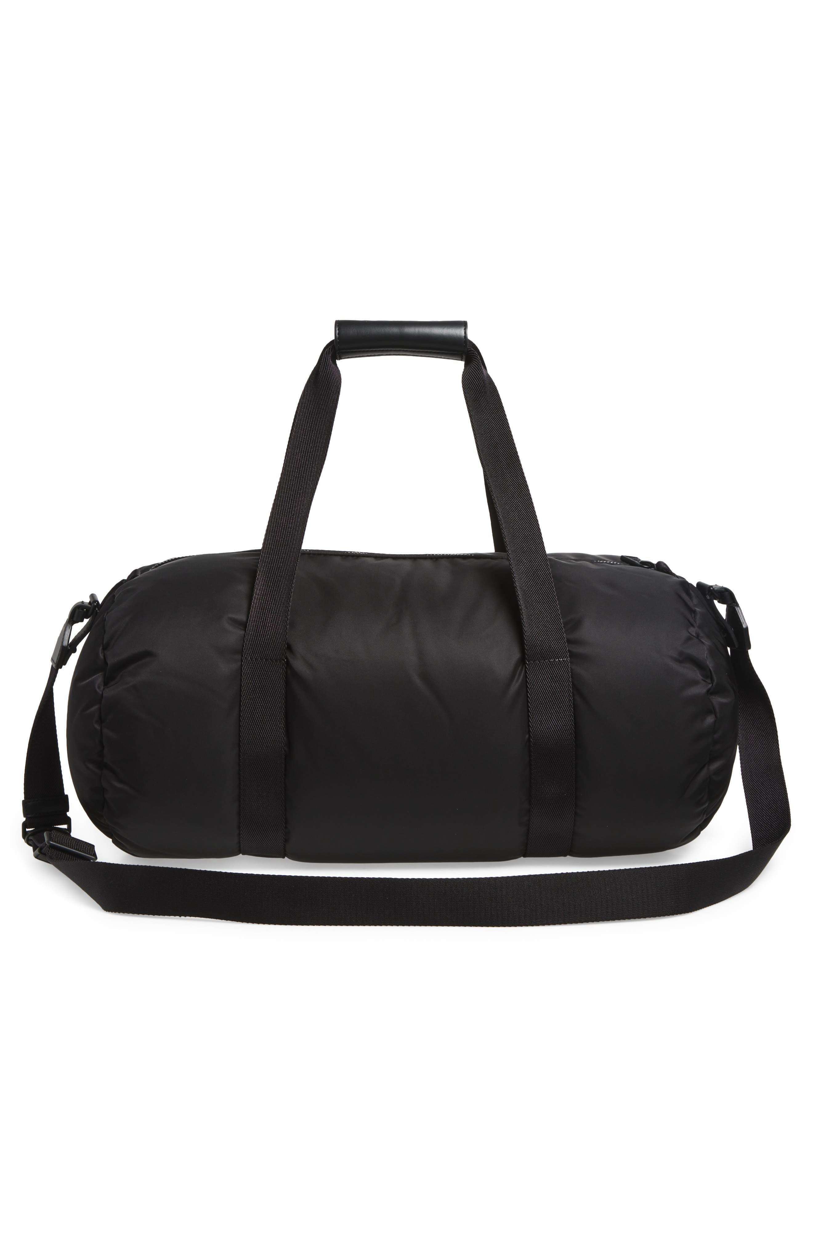 Moncler Duddle Nylon Duffle Bag in Black at Nordstrom - 5