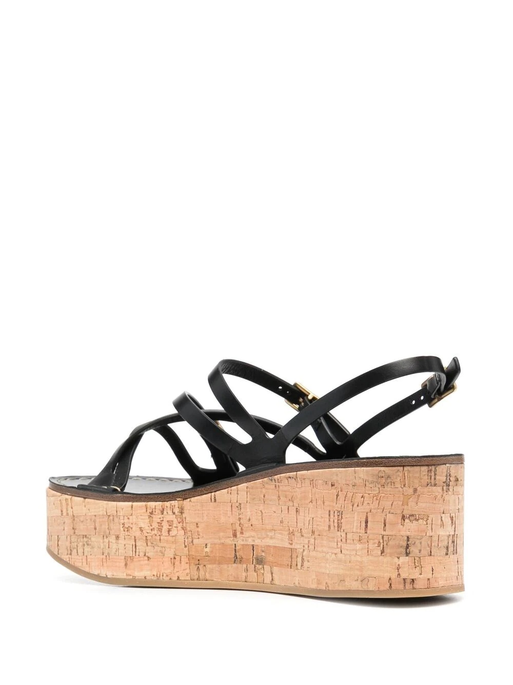 strap-detail platform sandals - 3