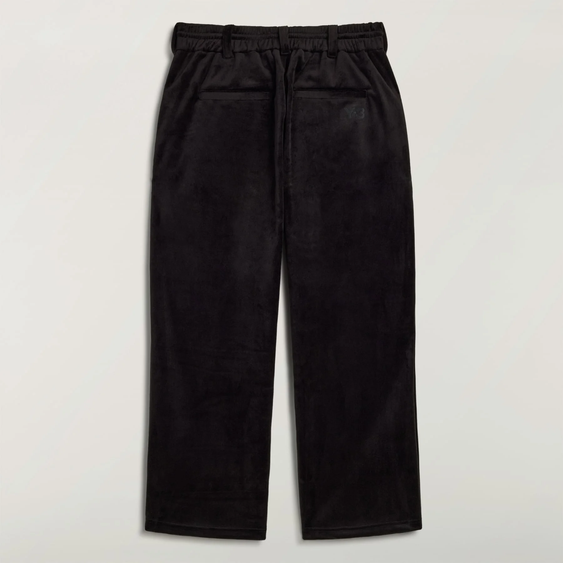 Y-3 VELVET CORDUROY TRACK PANTS - 1