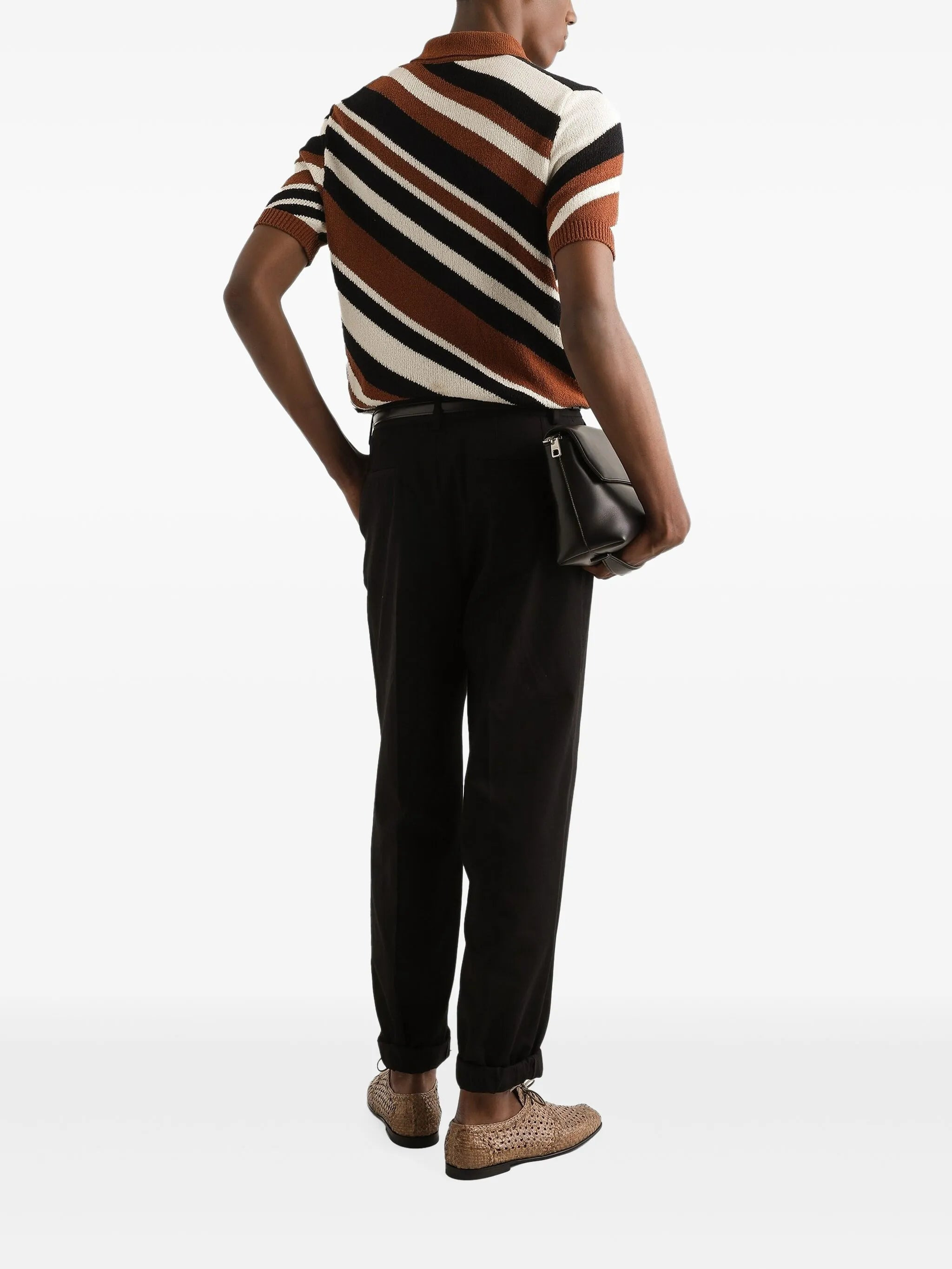 knitted polo shirt - 3