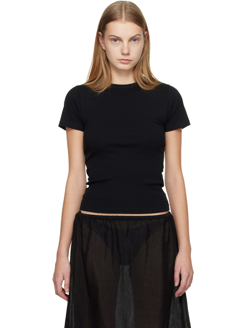 Black Rib Baby T-shirt 1