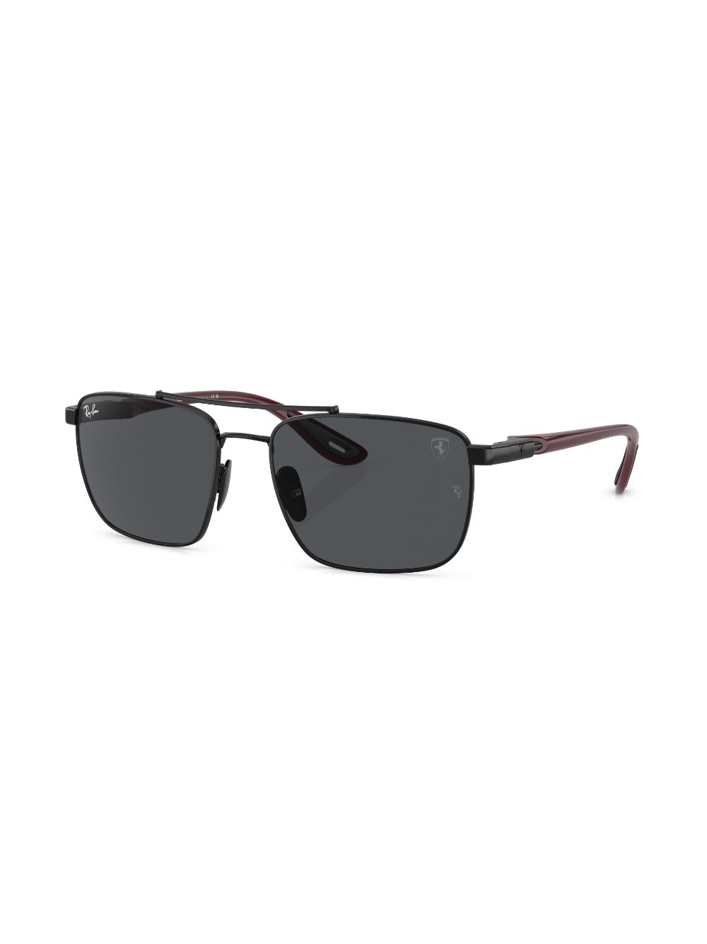 tinted-lenses double-bridge sunglasses - 3