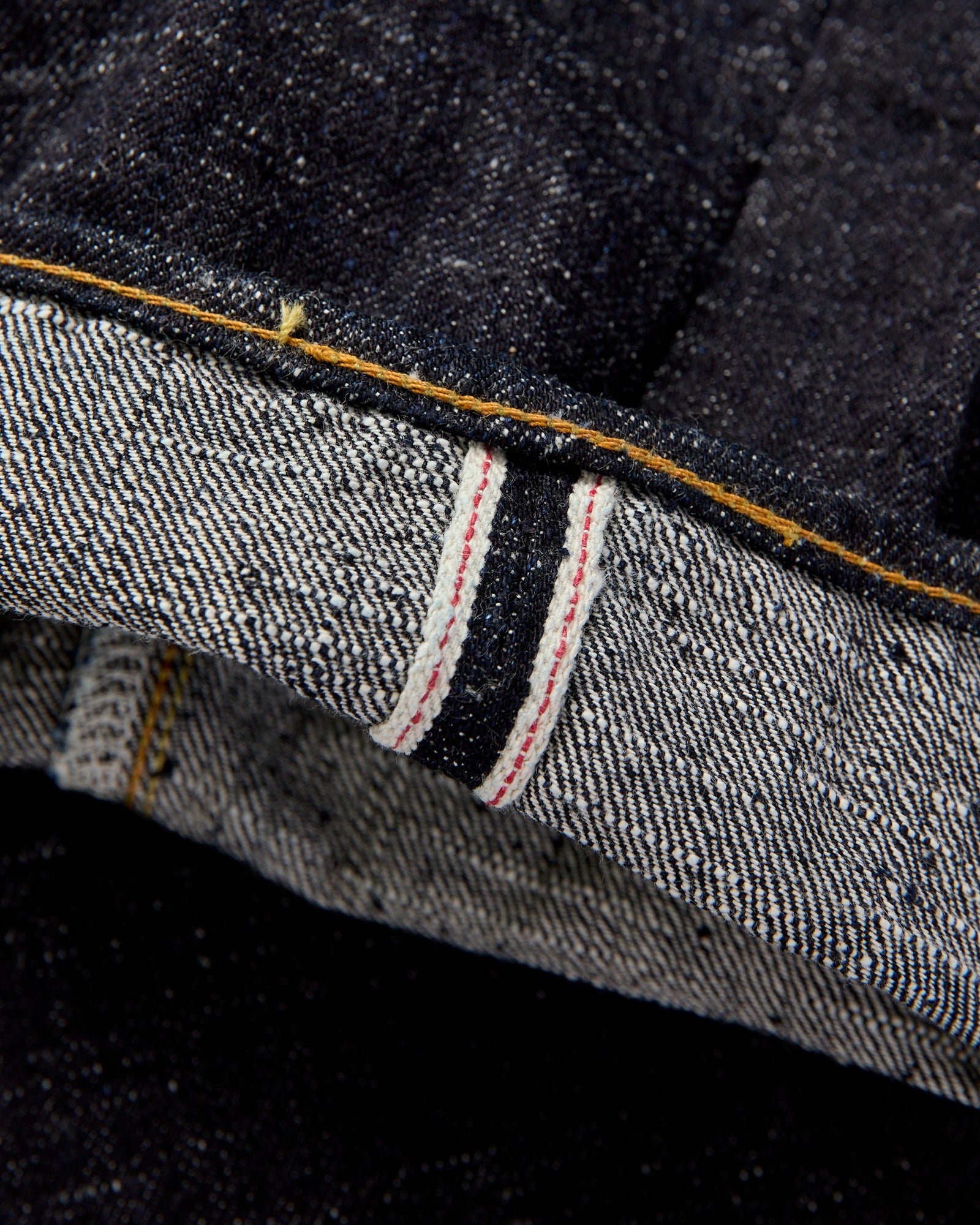SD-1001 "GL3" 15oz Slub Selvedge Denim - Regular Straight Fit - 13