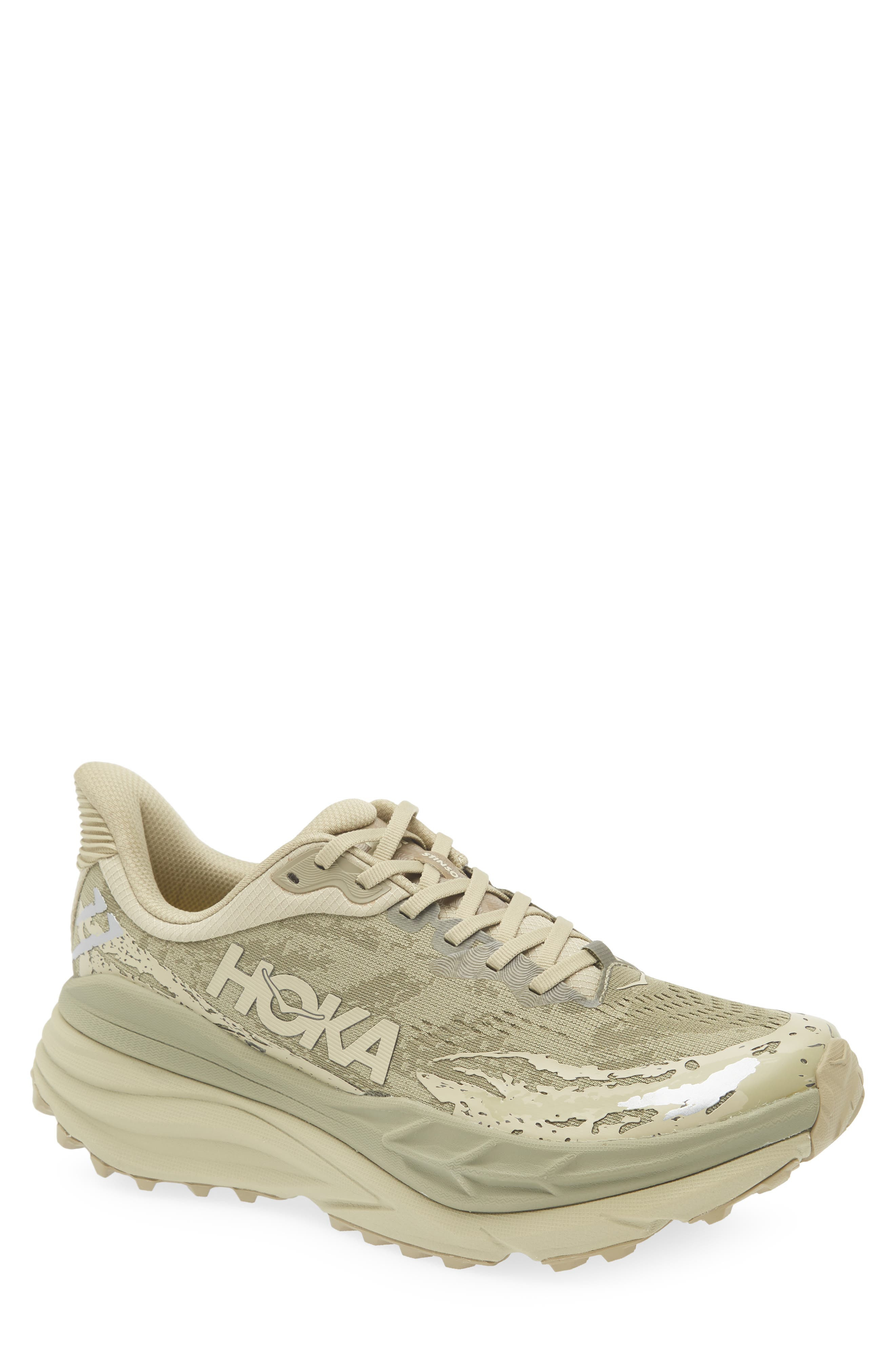 HOKA Stinson ATR 7 Running Shoe in Oyster Mushroom /Wild at Nordstrom - 1