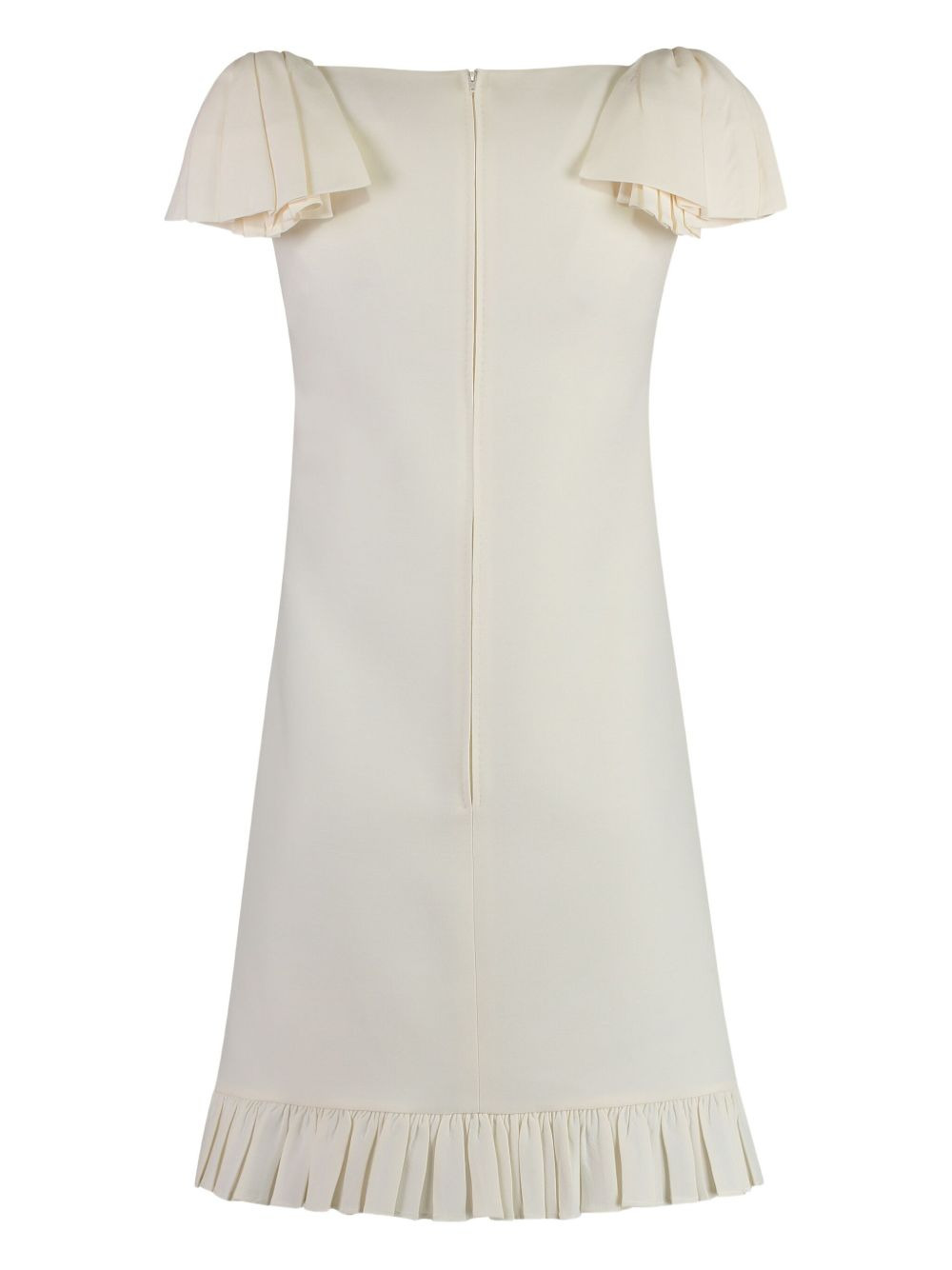 puff sleeves mini dress - 2