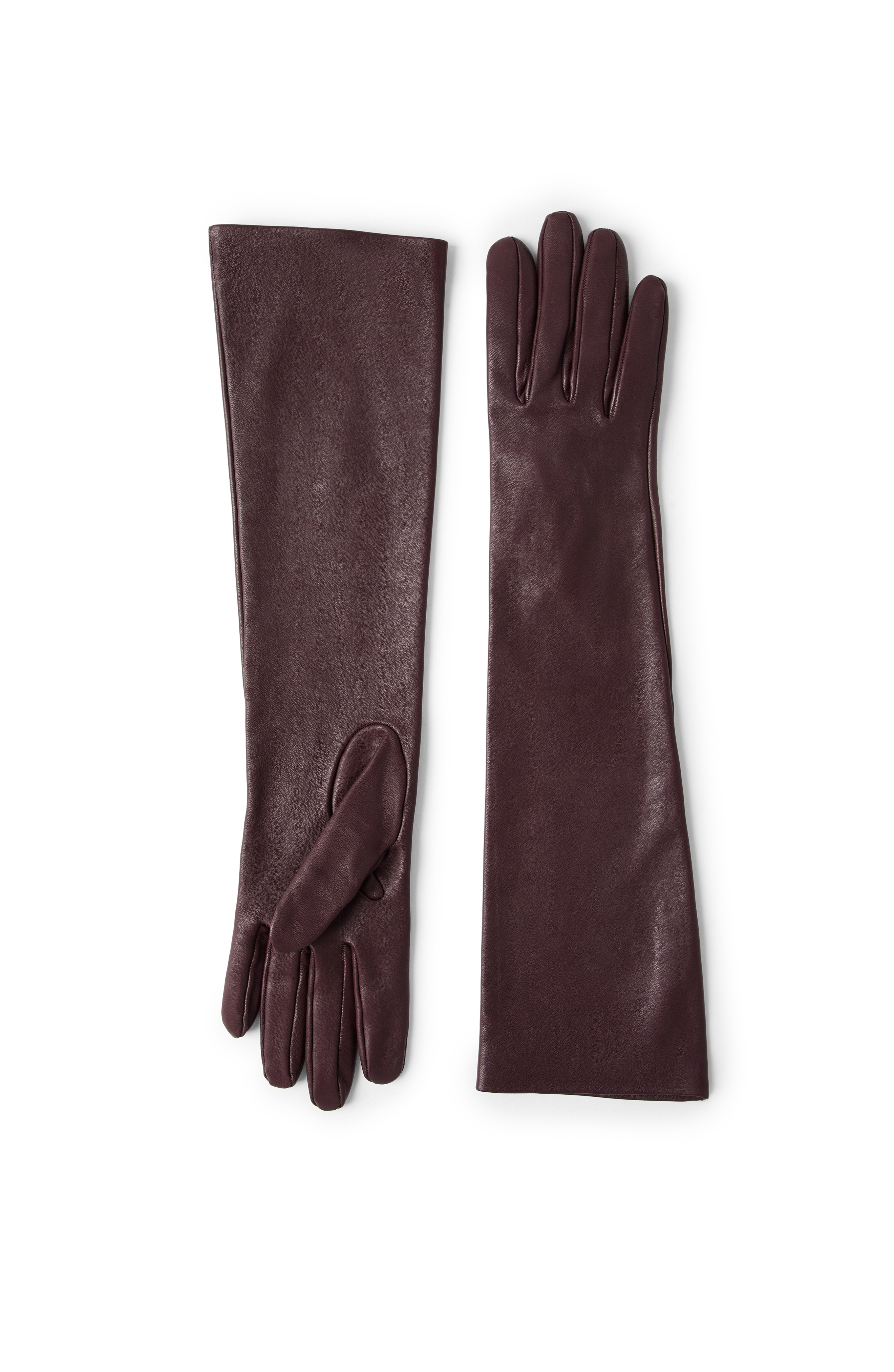 Brunello Cucinelli Long gloves in Burgundy at Nordstrom - 1