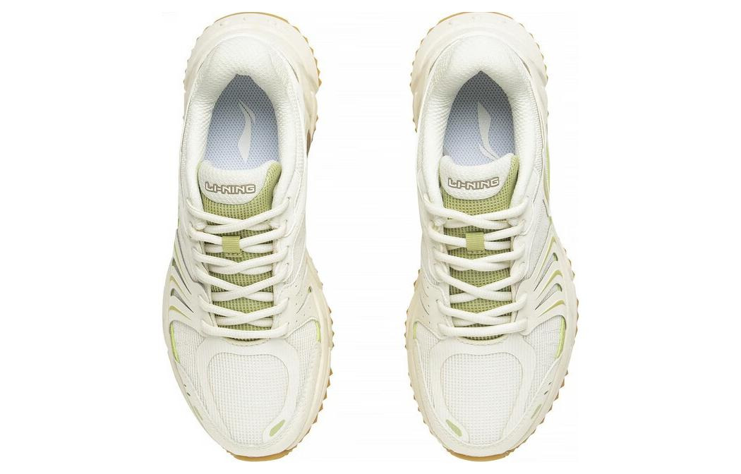 (WMNS) Li-Ning Shiguang 'Beige Green' ARXT006-2 - 4