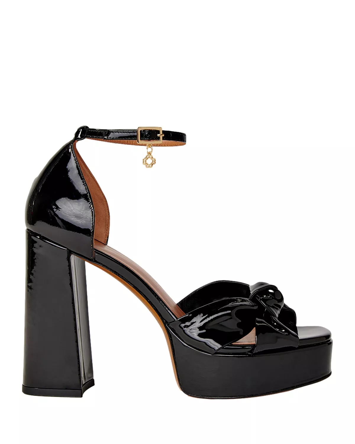 Women's Bow Accent Strap High Heel Platform Sandals - 2