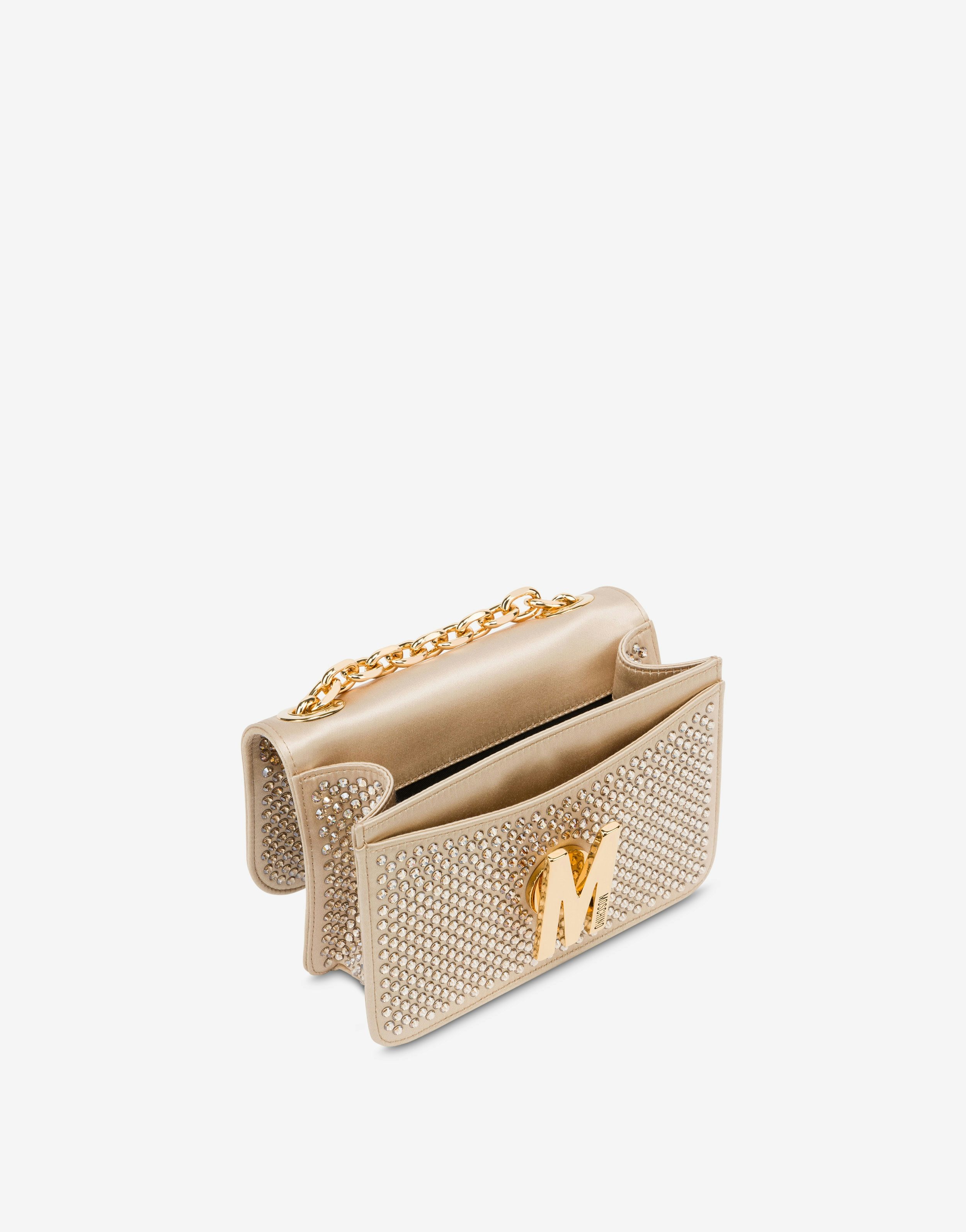 M BAG WITH RHINESTONES - 3