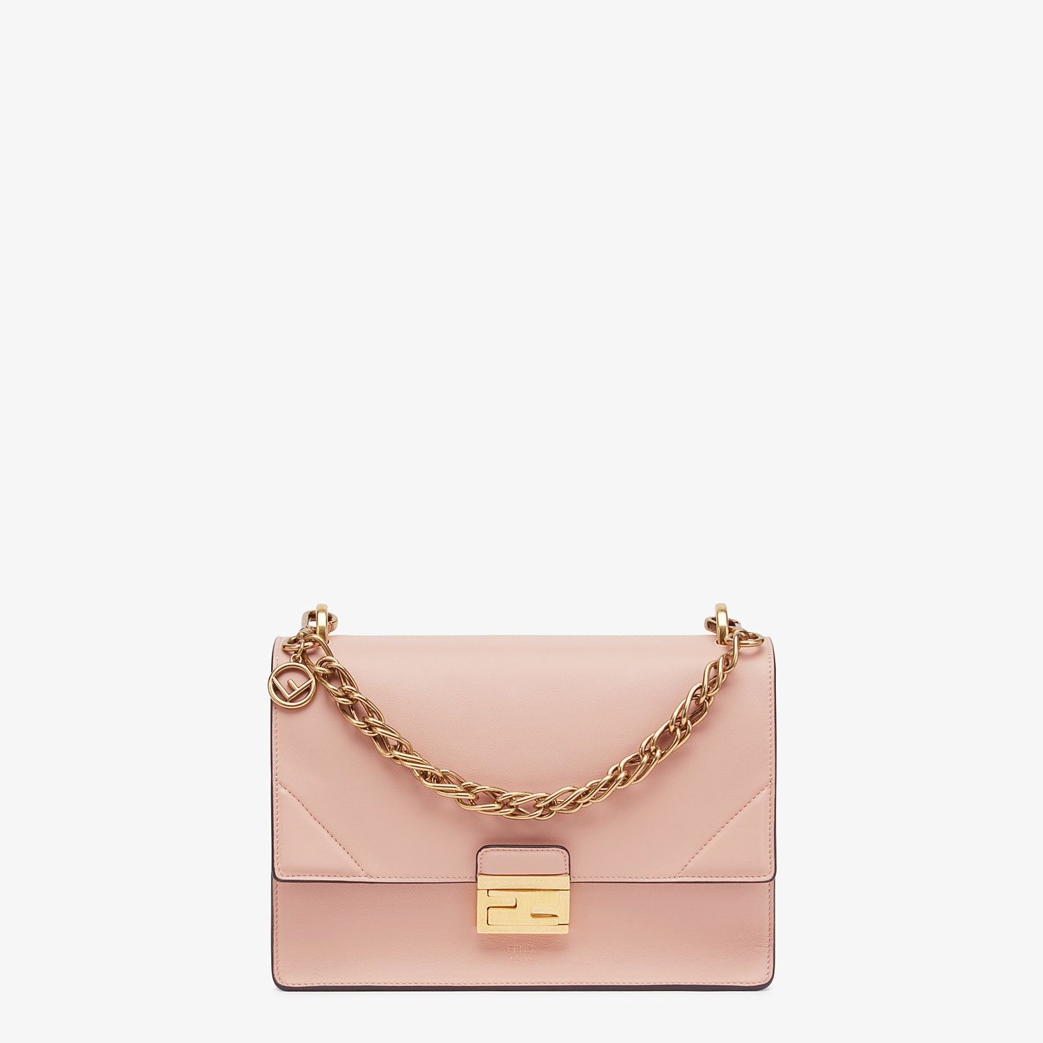 Pink leather bag - 1