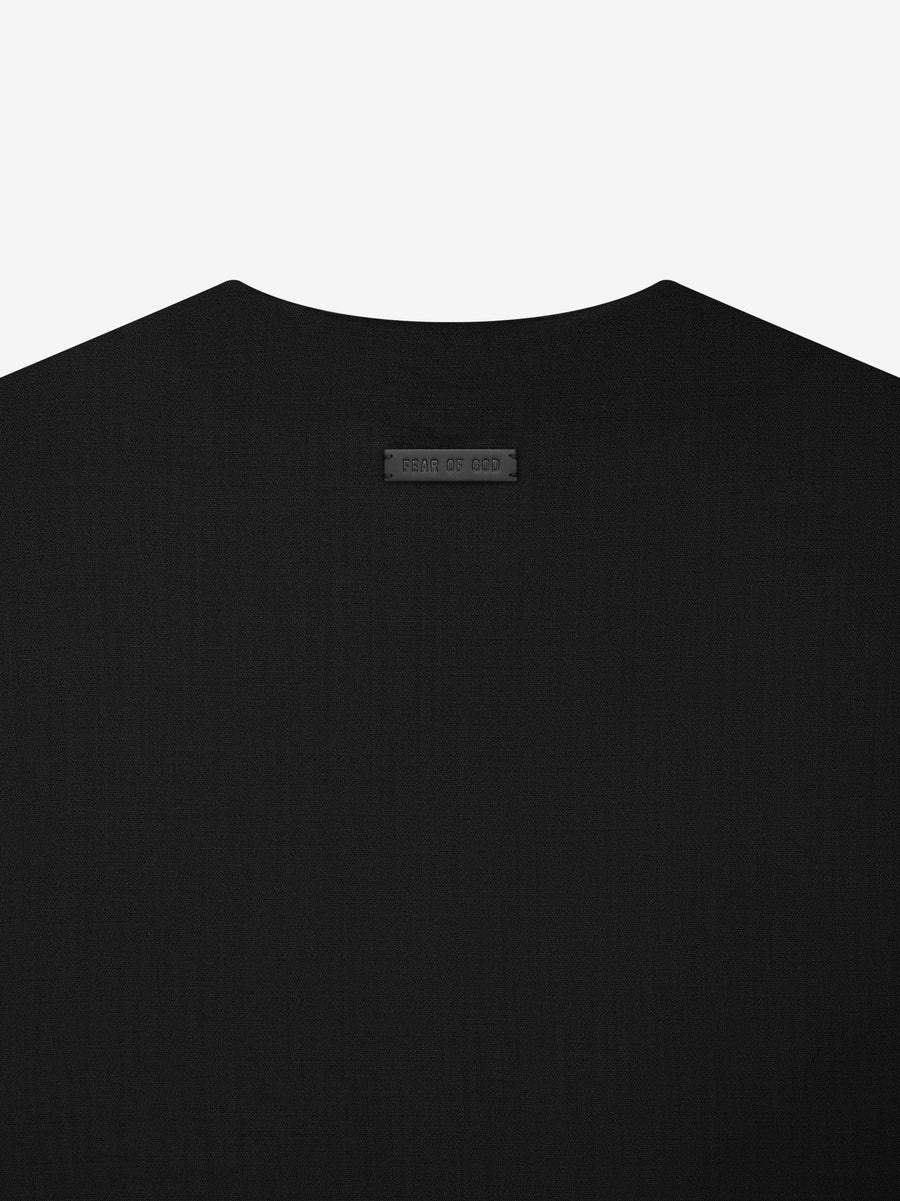 Wool Crepe Tee - 4