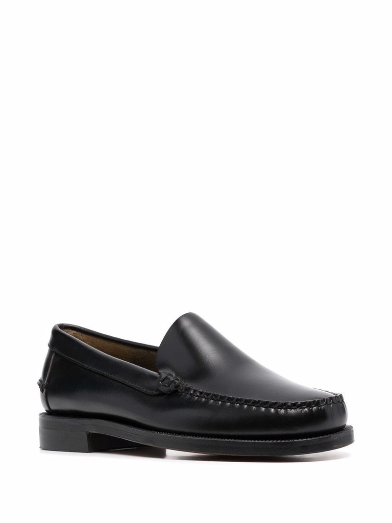 SEBAGO polished-leather loafers outlook