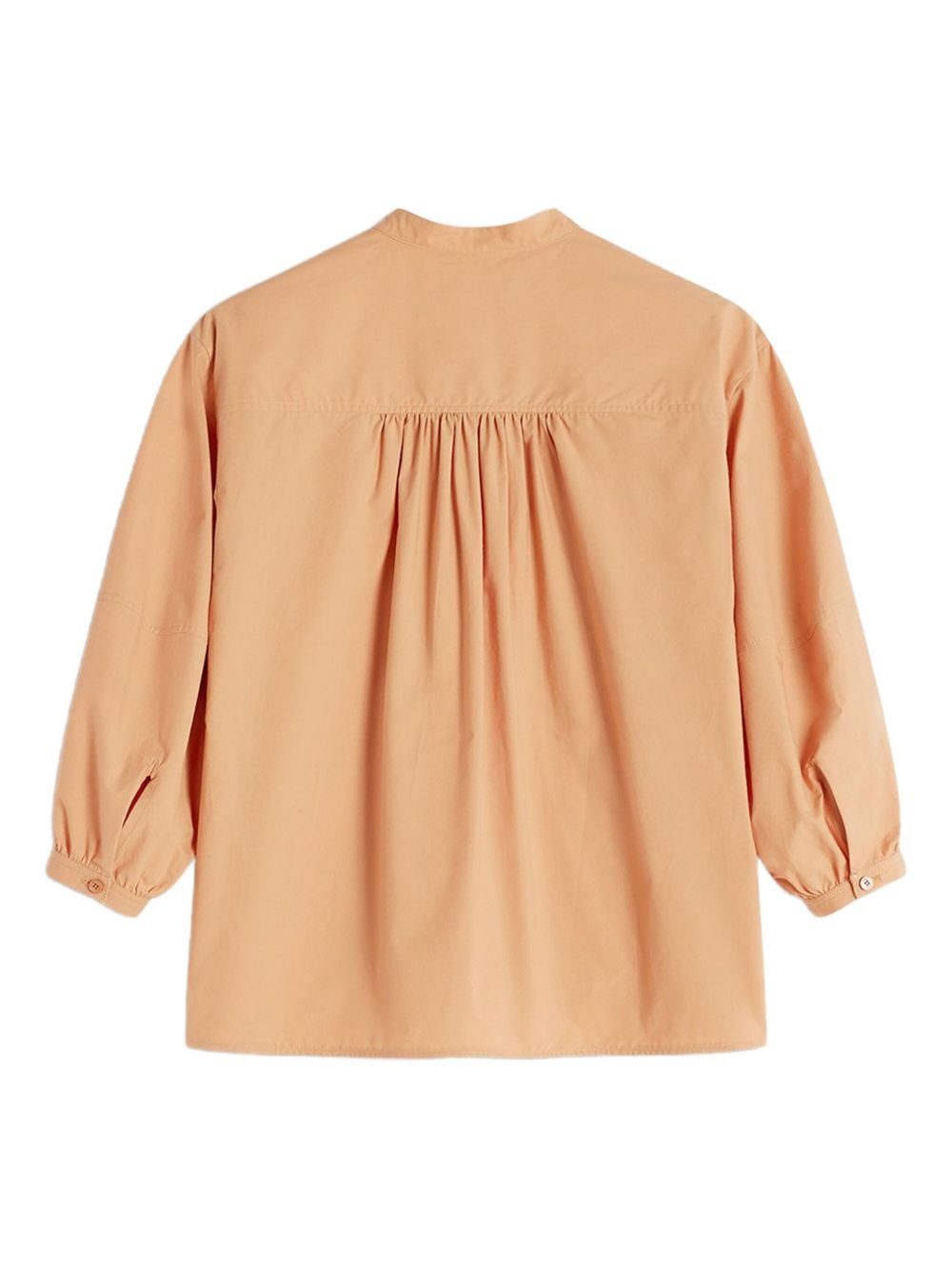 embroidered long-sleeved shirt - 6