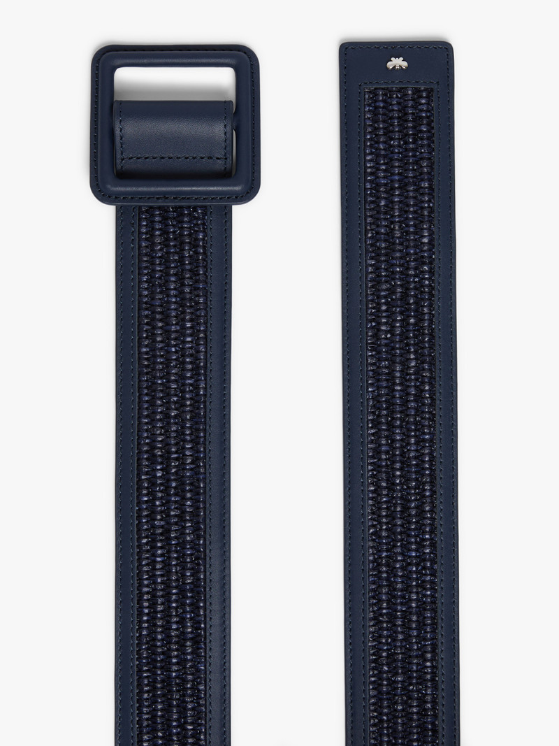 WEEKEND Max Mara BOCCA Raffia-look belt outlook