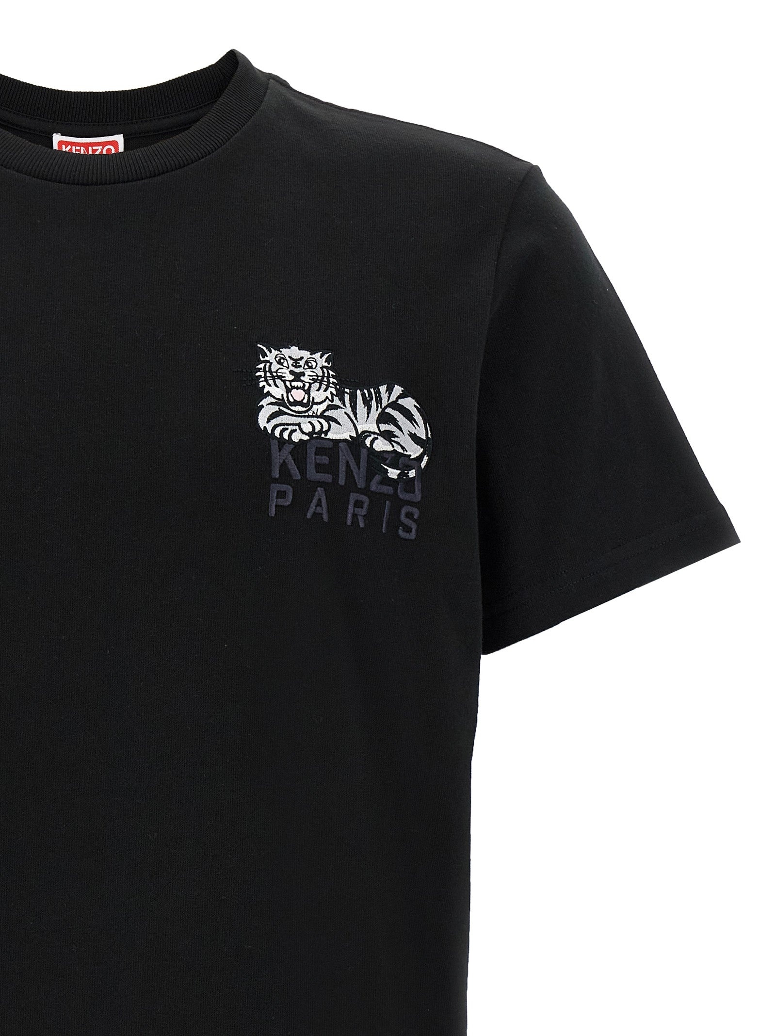 Gots Happy Tiger T-Shirt Black - 3