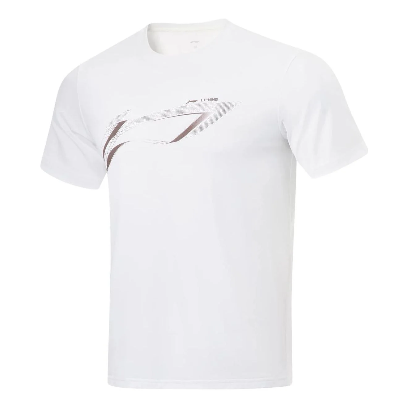 Li-Ning Fitness Series Sports T-shirt 'White' ATST573-2 - 1