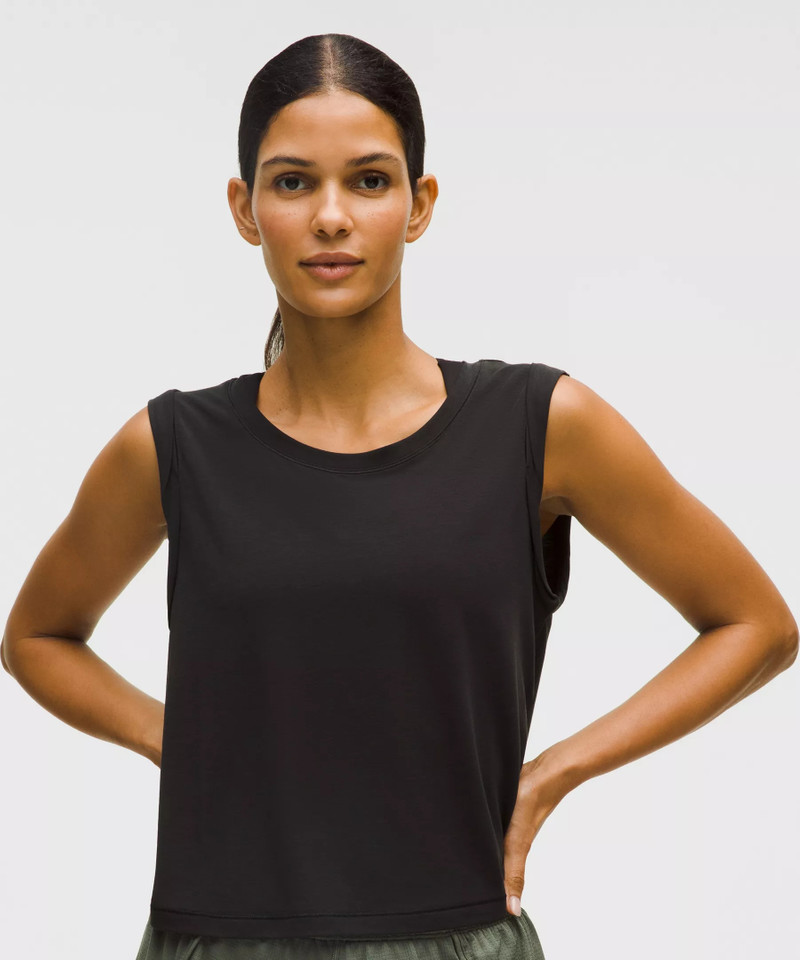 Jersey Training Rolled Cuff Tank Top 1