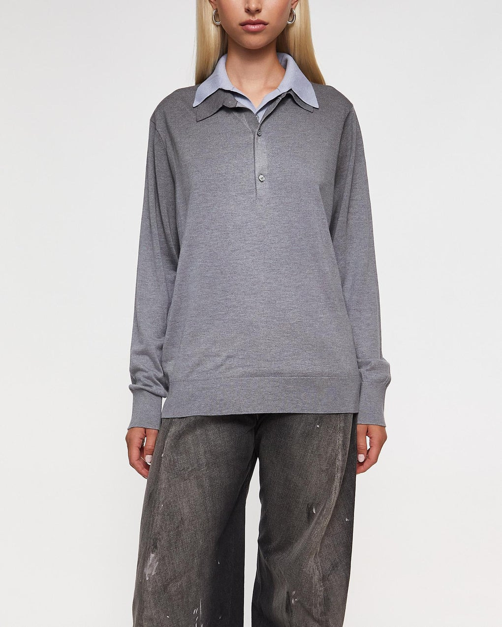 Sweater Koyat Silky Wool Skye blue - 2