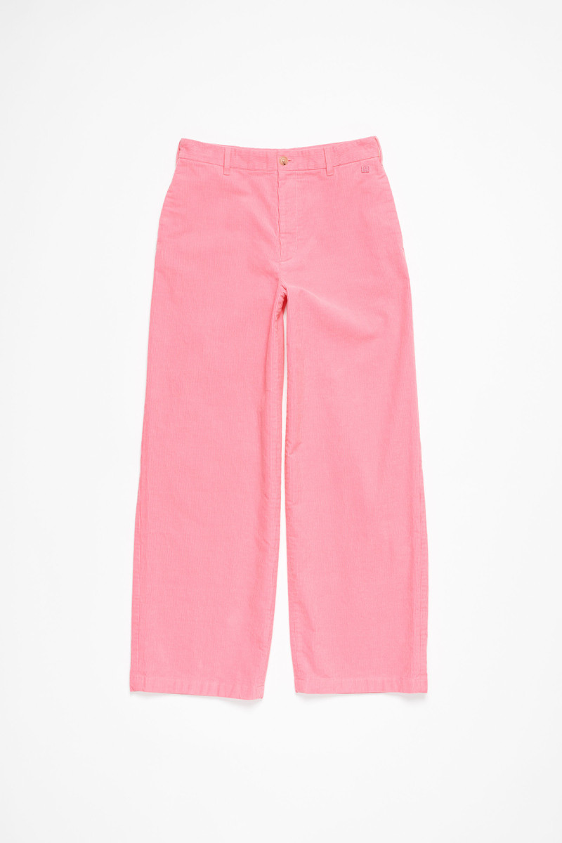 Cord trousers - Tango pink 7
