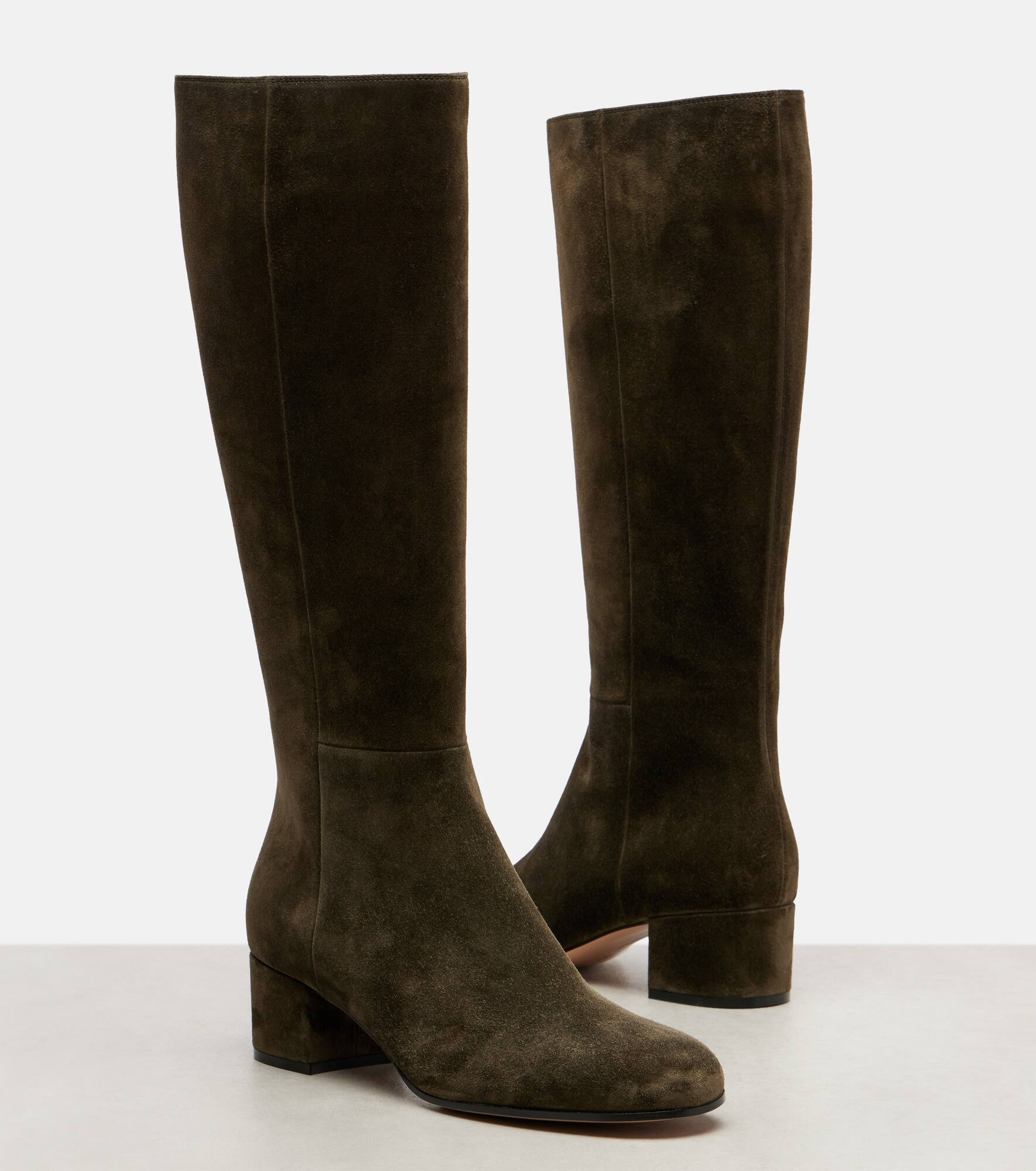 Joelle 45 suede knee-high boots - 5