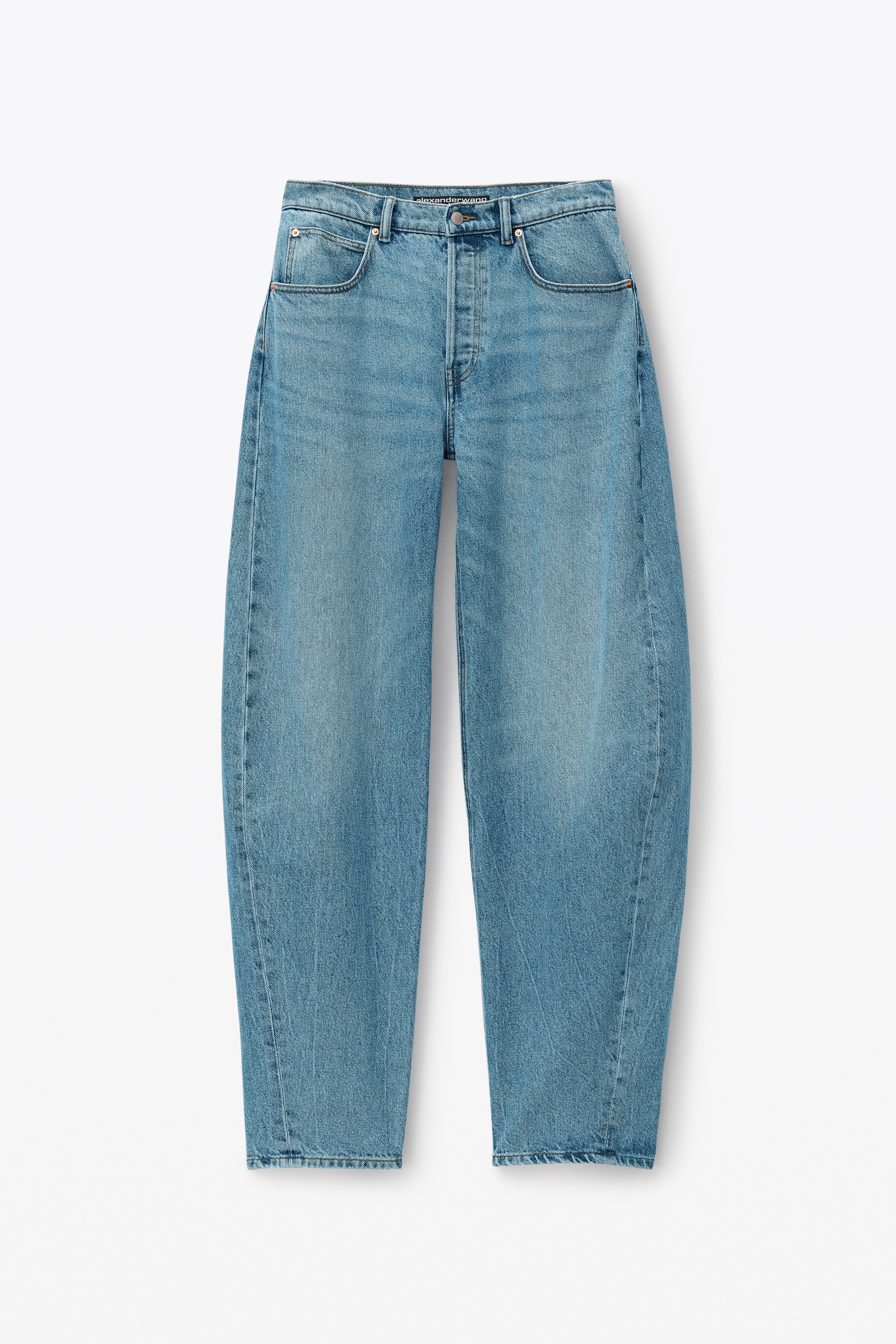 Oversized Low Rise Jean in Recycled Denim - 1