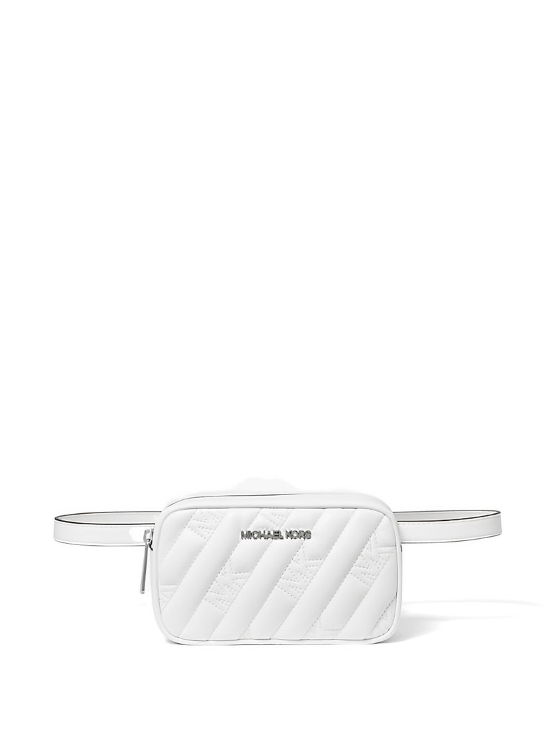 MICHAEL KORS rose quilted belt bag outlook