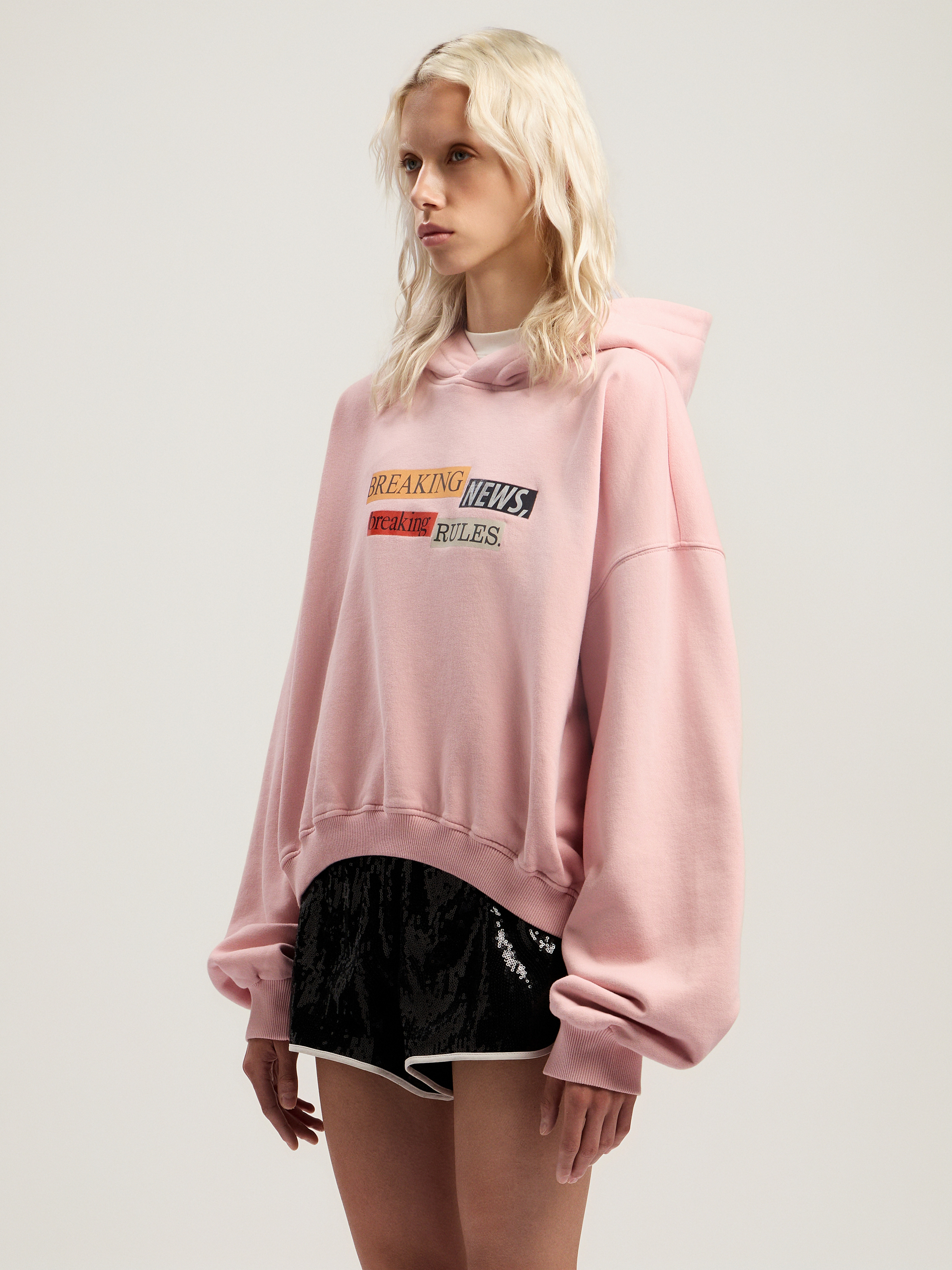 Quote Crop Hoodie - 3