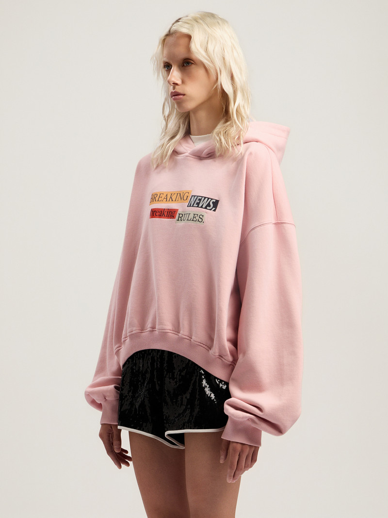 Quote Crop Hoodie 3
