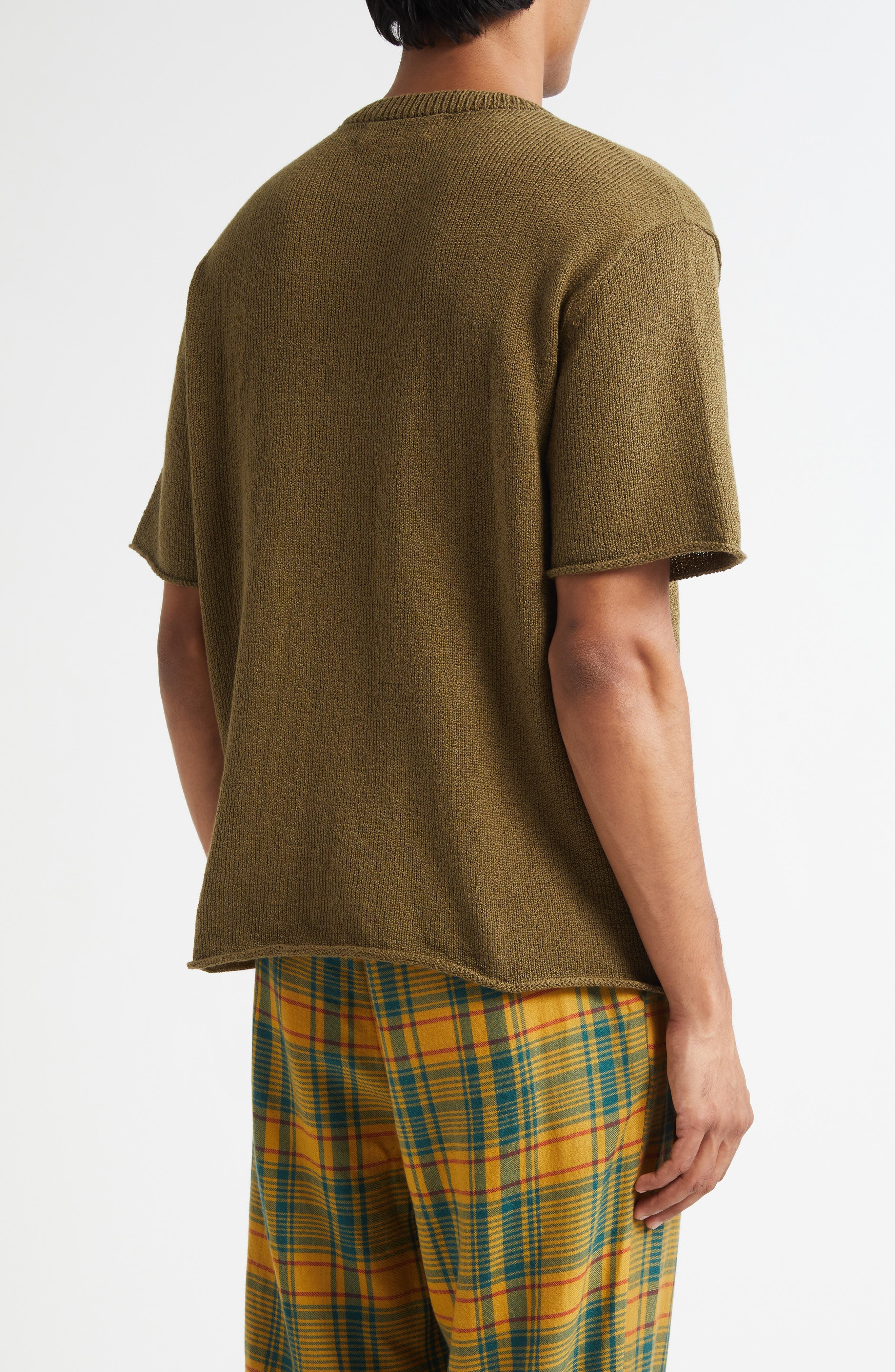 The Elder Statesman Nora Lite Short Sleeve T-Shirt in Kelp at Nordstrom - 2