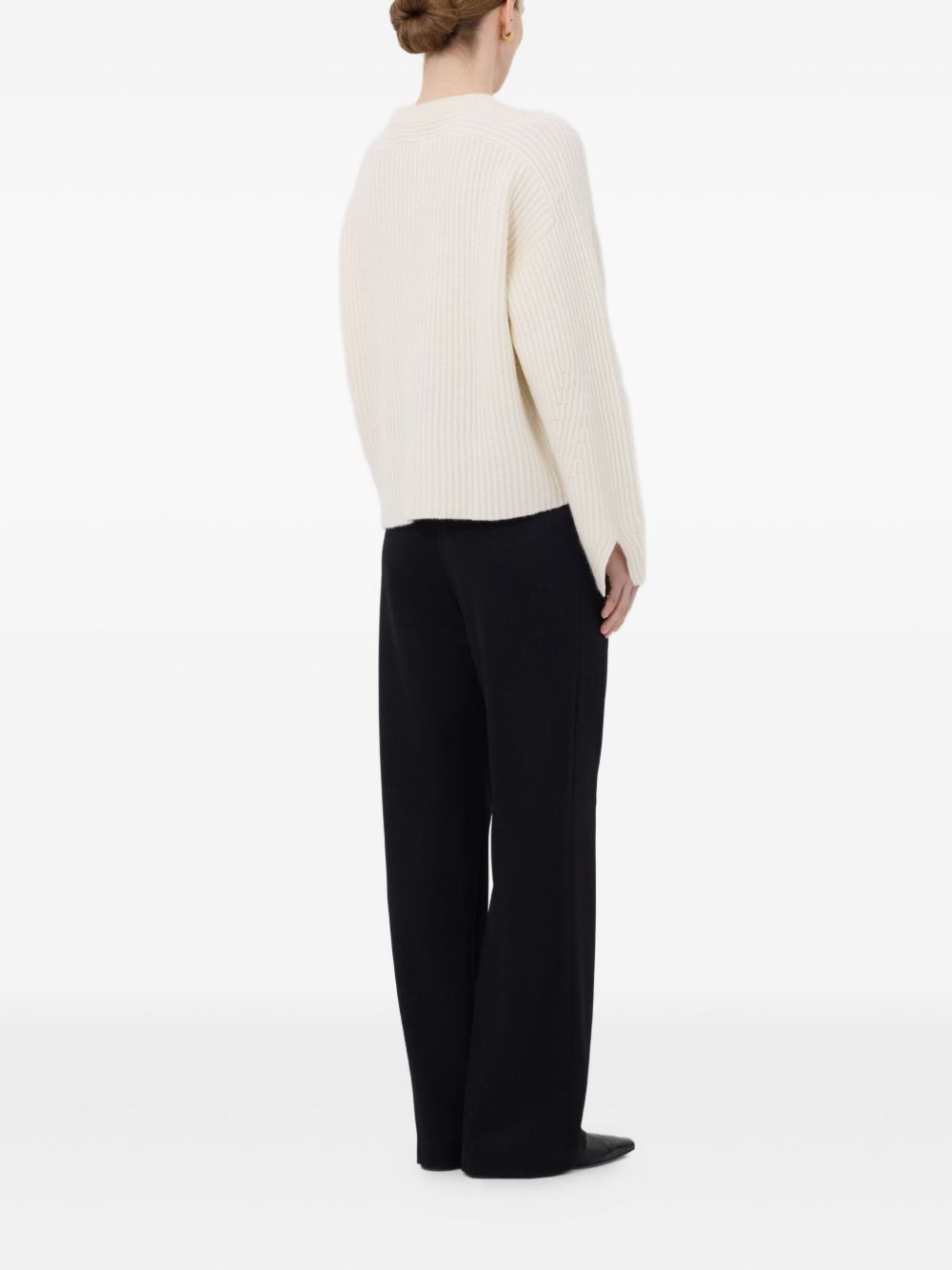 AXEL ribbed crew-neck sweater - 4