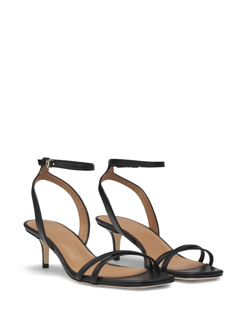 strappy leather sandals - 2