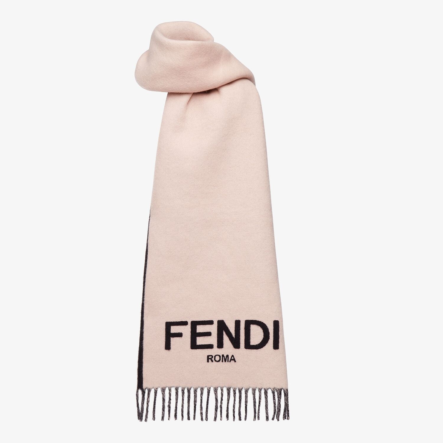 Pink cashmere scarf - 2