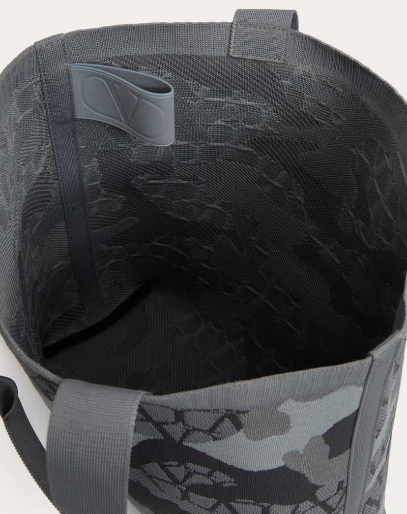 TOILE ICONOGRAPHE CAMOU SHOPPING BAG 4