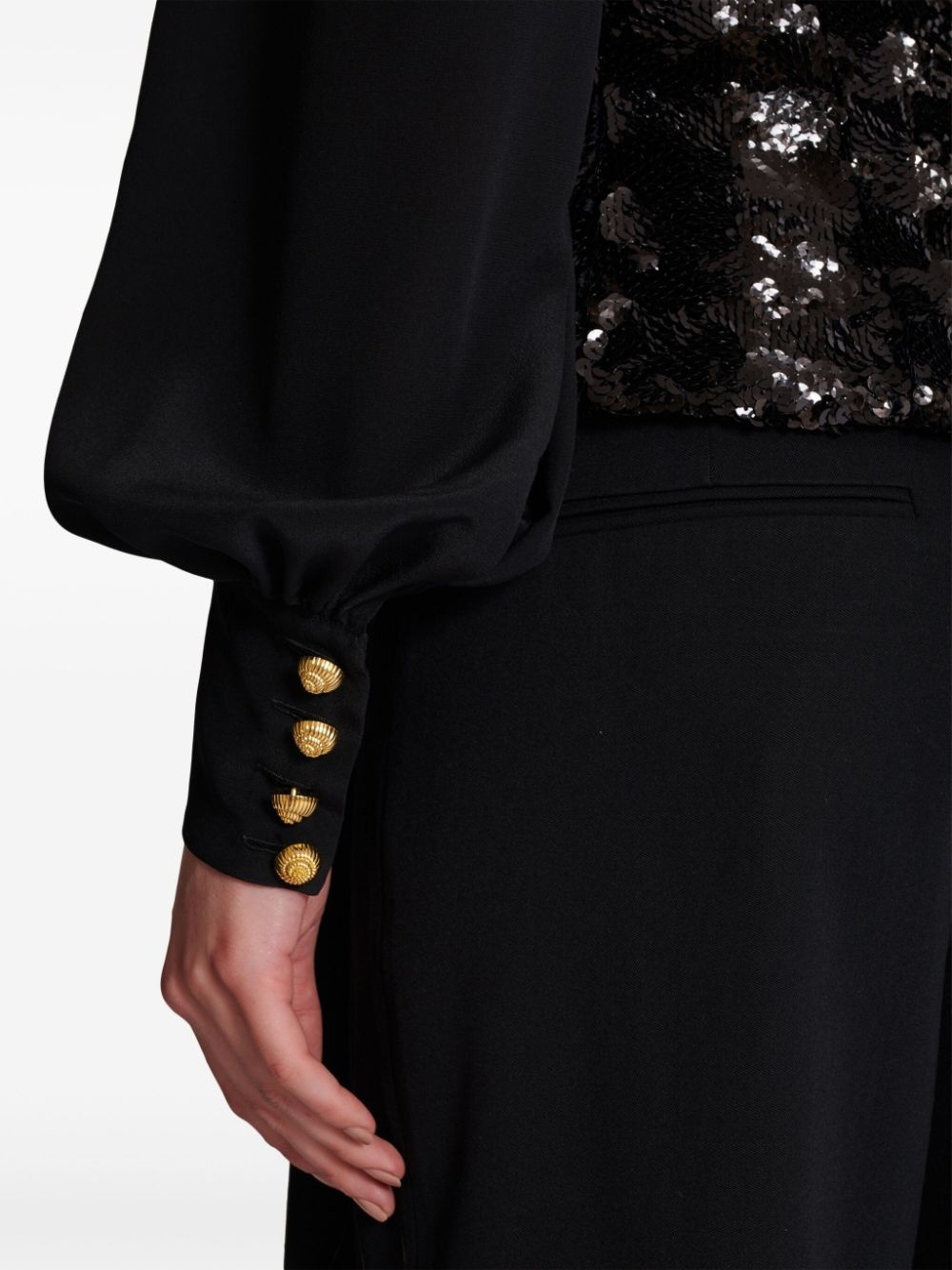 sequined blazer - 7