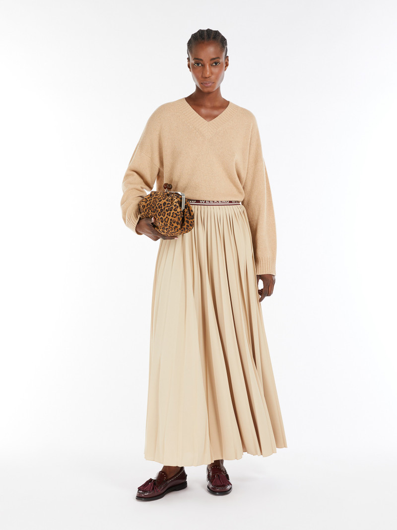 WEEKEND Max Mara MESTRE Wool and viscose-blend V-neck sweater outlook