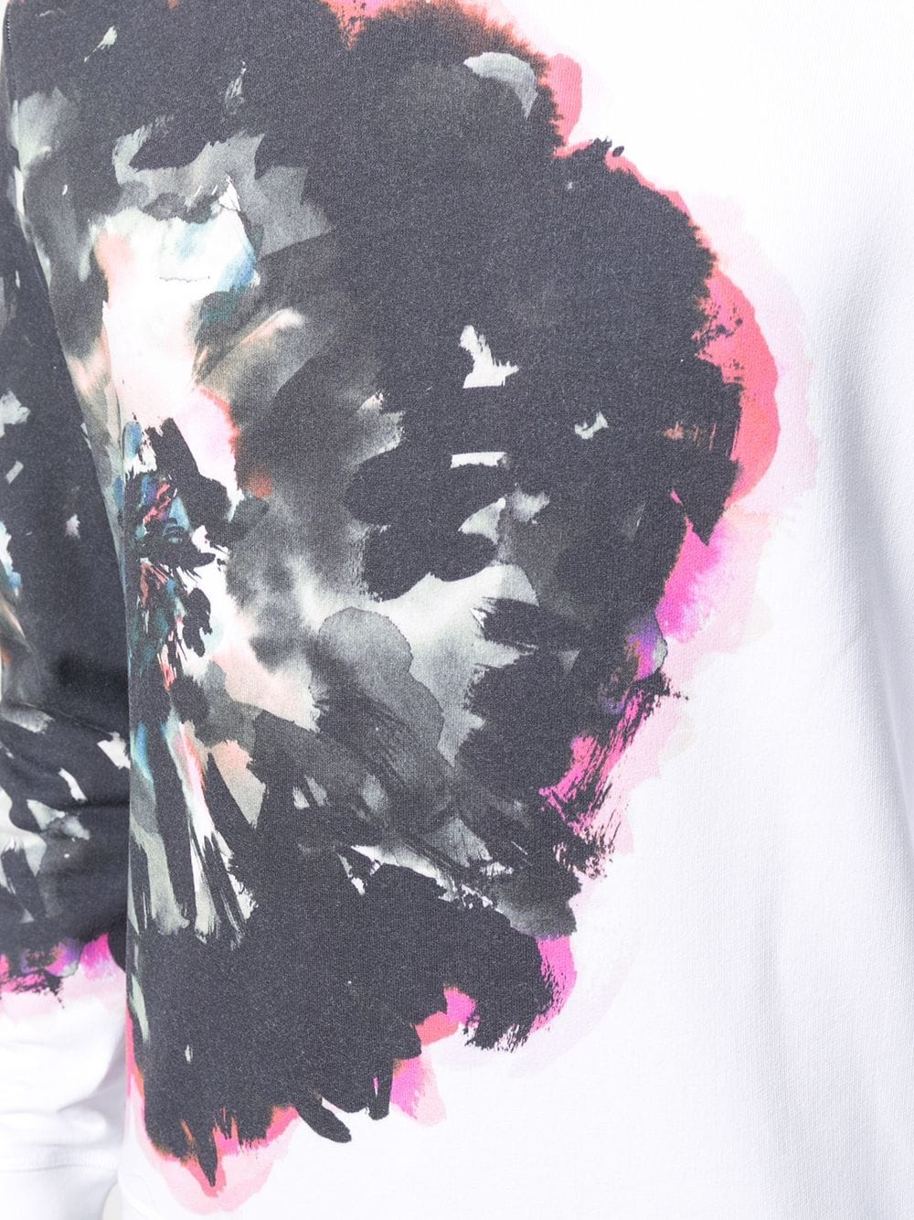 abstract print sweatshirt - 5