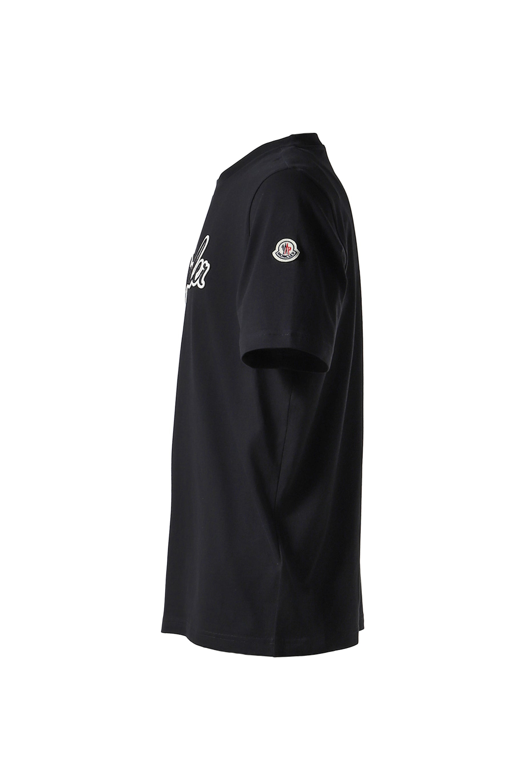 EMBROIDERED LOGO SS T-SHIRT / BLK - 7