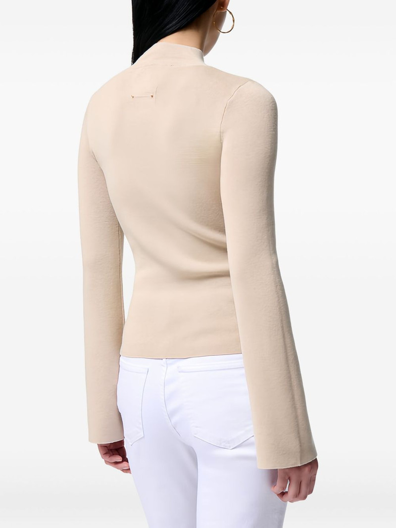 flared-sleeve sweatshirt 4
