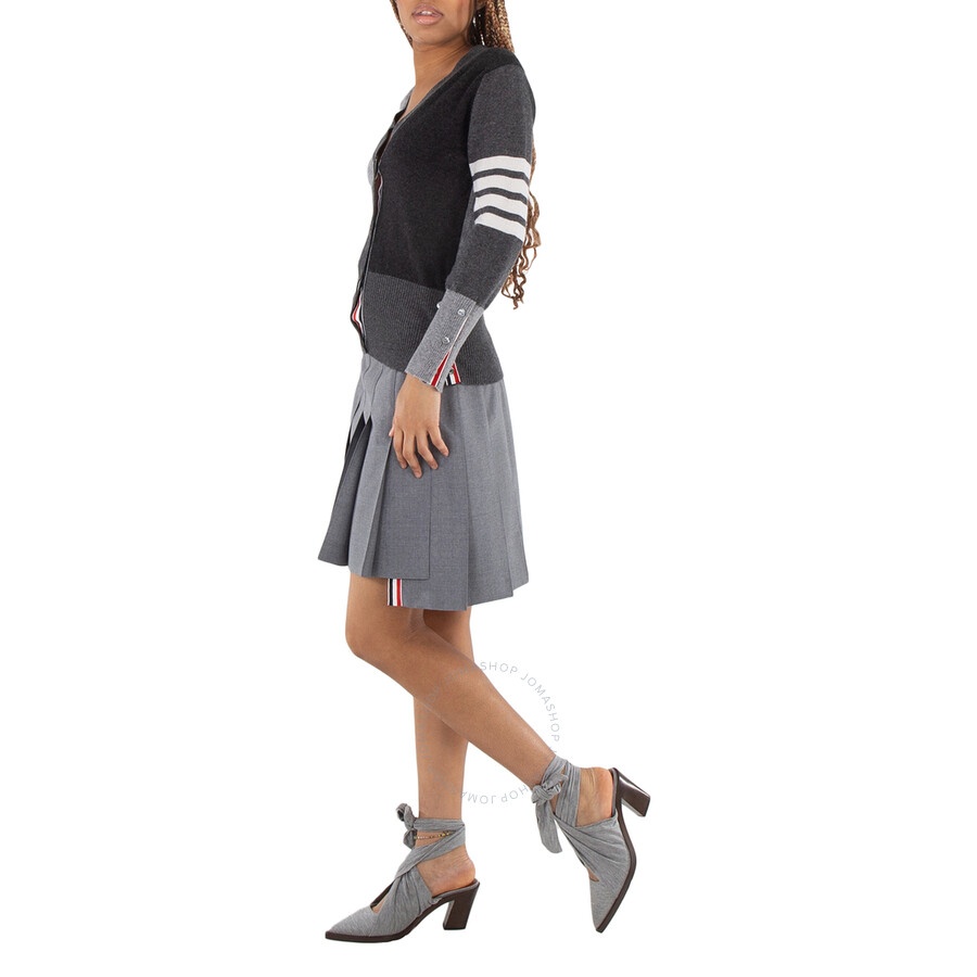 Thom Browne V-Neck Cashmere Funmix Cardigan - 3