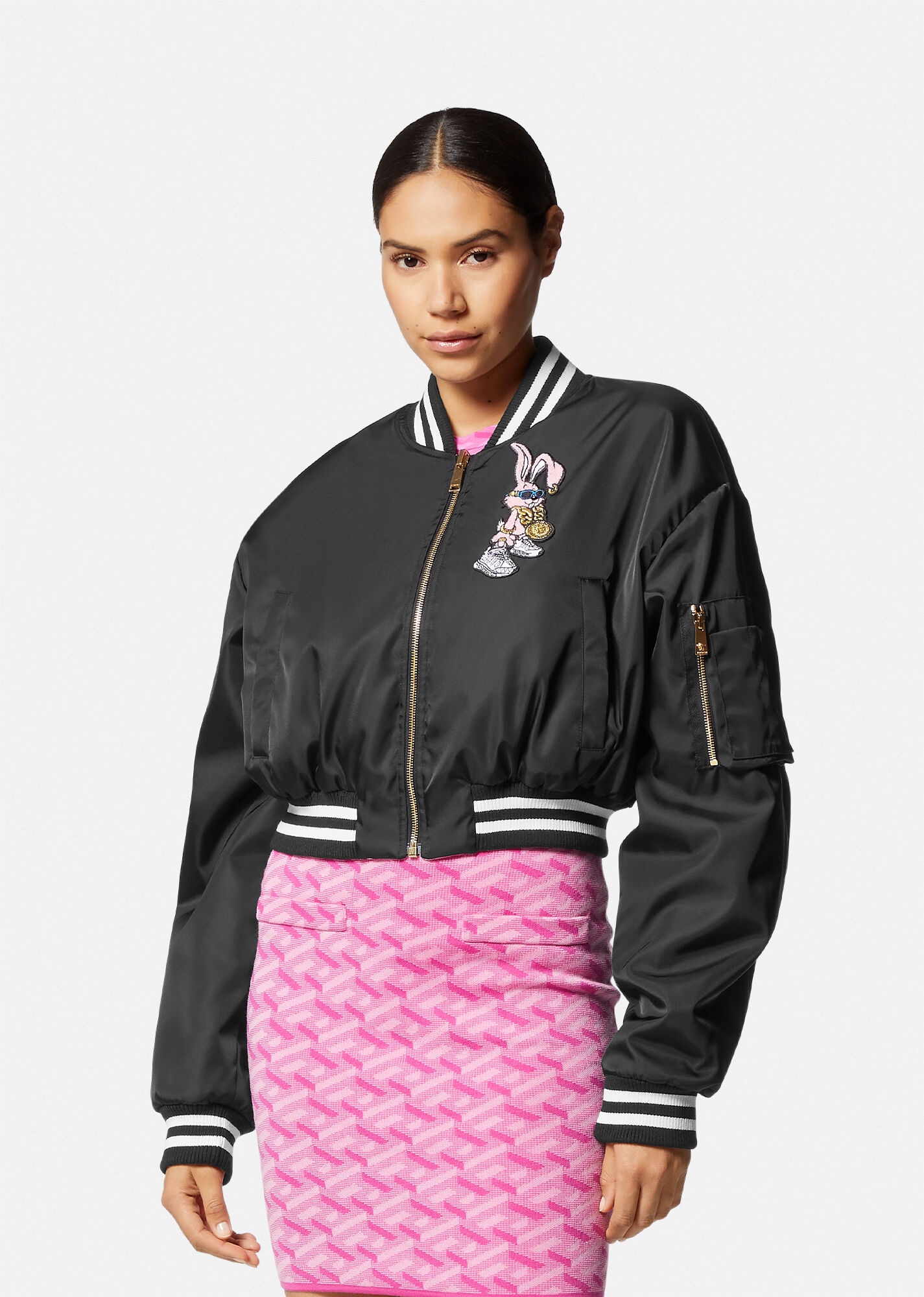 Lunar New Year Rabbit Bomber Jacket - 3
