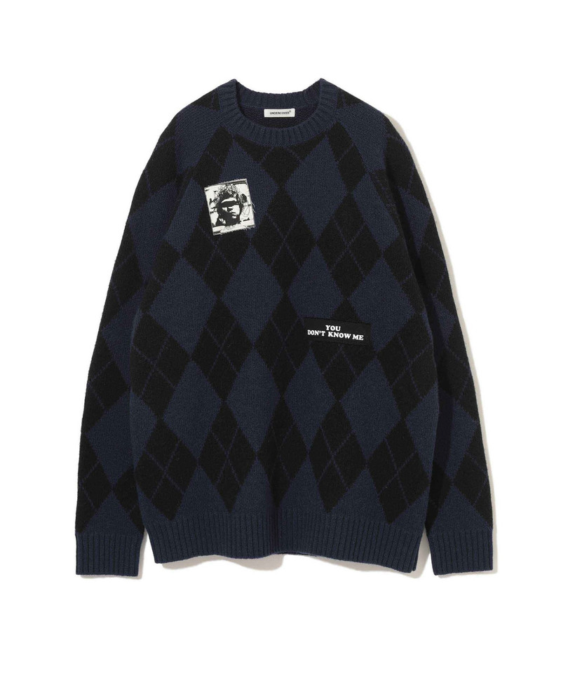 argyle-patterned 스웨터 1