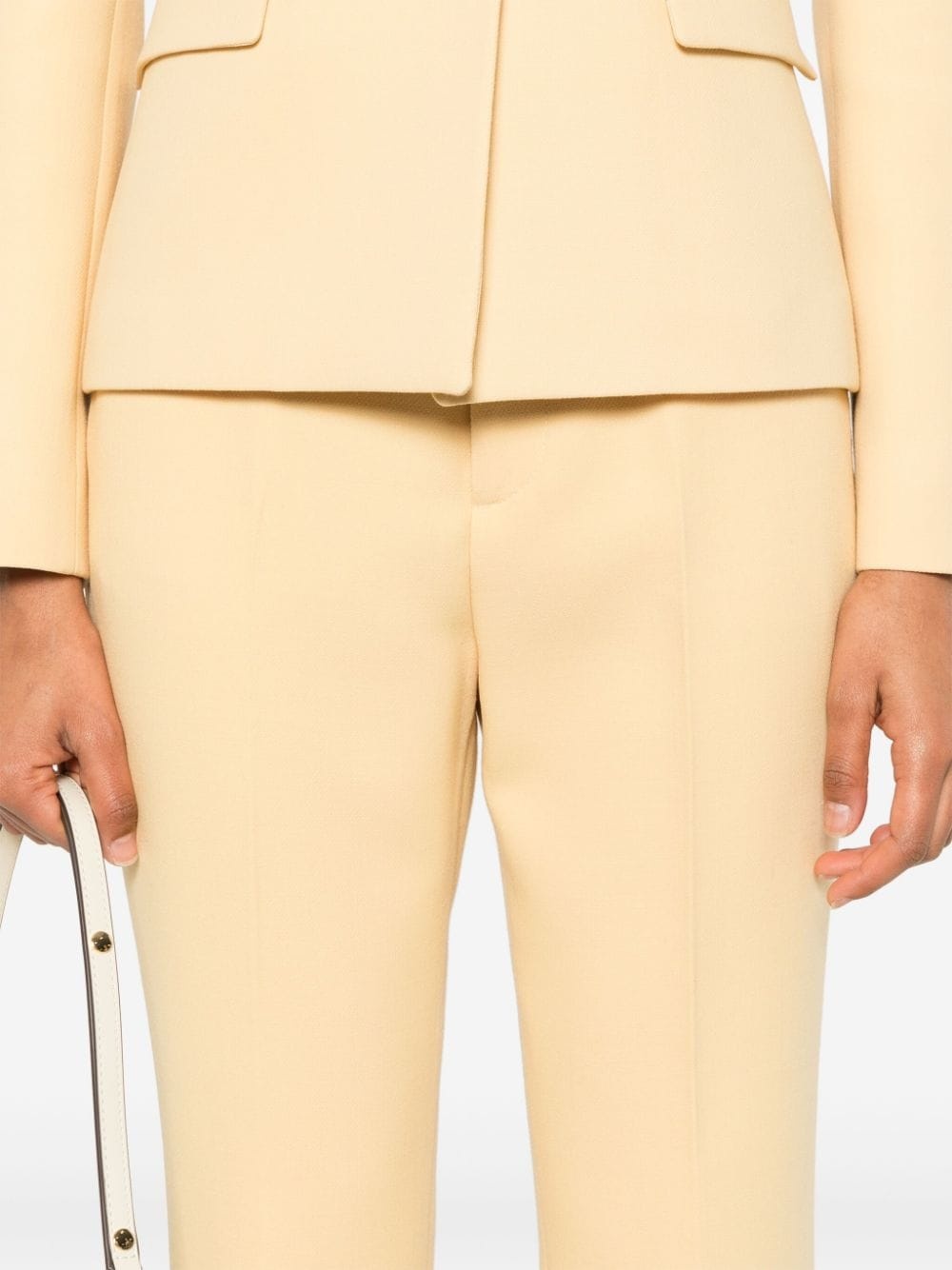 crepe wool trousers - 5