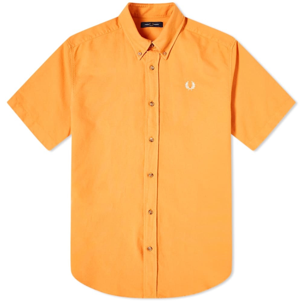 Fred Perry Authentic Short Sleeve Overdye Shirt - 1