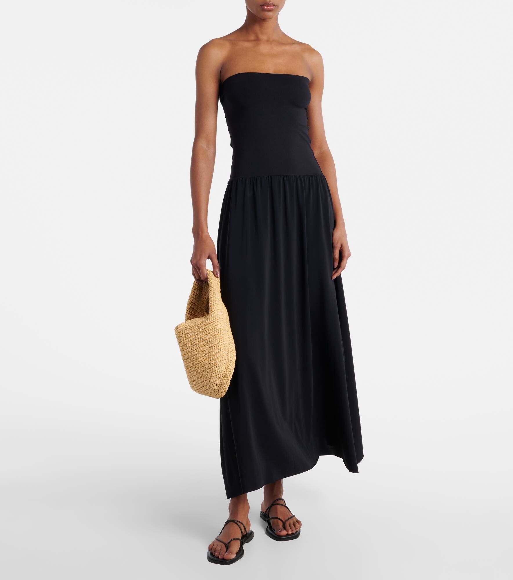 Oda pleated bustier dress - 2